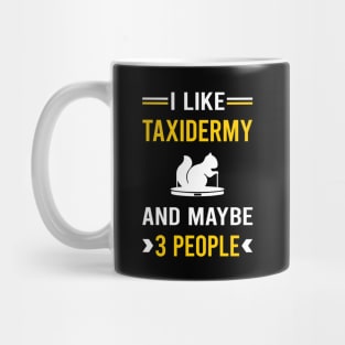 3 People Taxidermy Taxidermist Mug